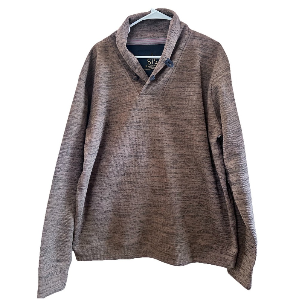 StS Ranchwear Western Sweatshirt Mens XL‎ Olathe Heather Chocolate STS2198